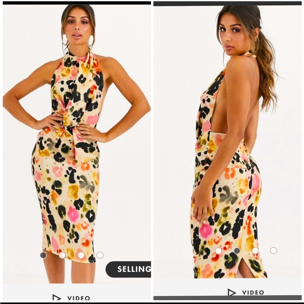 ASOS halter neck dress new with tags